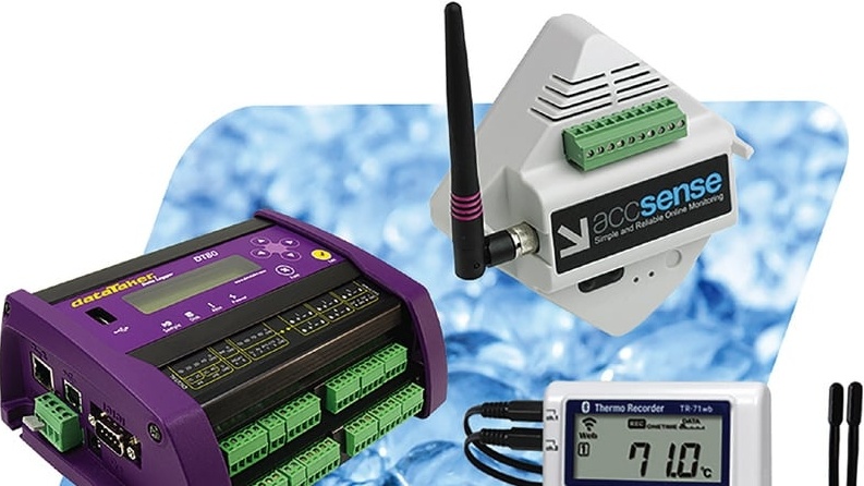 Remote Refrigerator/Freezer Temperature Monitoring with Ethernet  Logger/Alarm Notification Integration