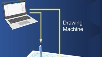 Automatic Drawing Machine Makes Paper-Based Metamaterials