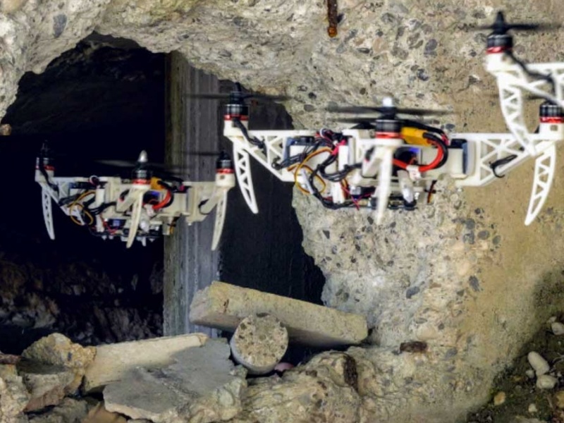 Foldable Drone Flies through Narrow Holes for Rescue Missions - Tech Briefs