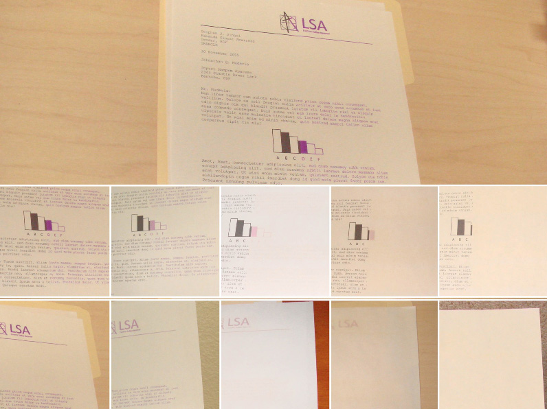 A demonstration of PaperSaver disappearing ink from Carl Yee, how it works next to regular ink