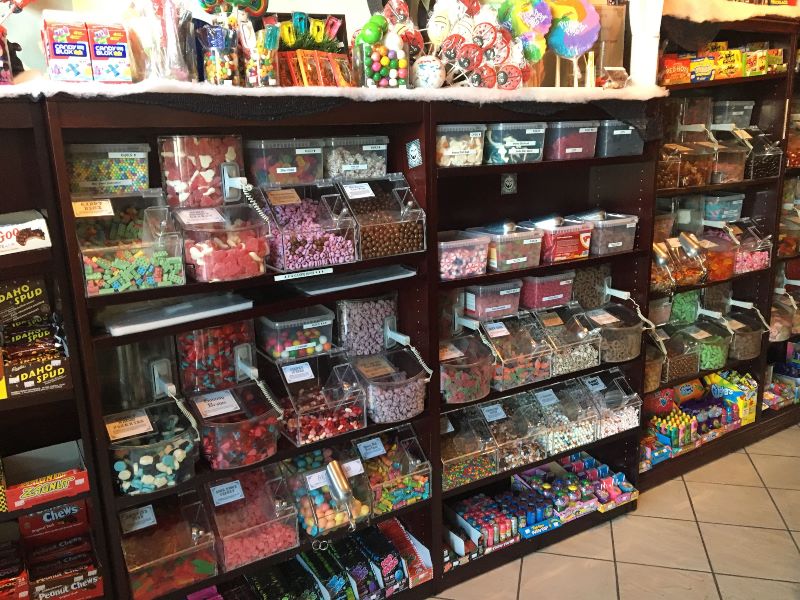 some candy at the Eugene J. Candy Company in Bushwick Brooklyn