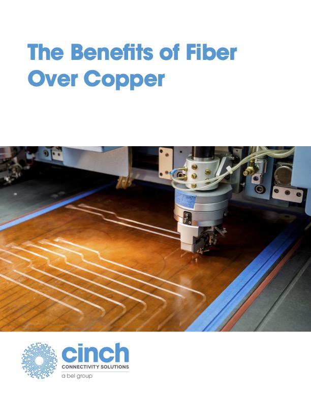 Critical Communications Fiber Transceivers Advantages over Copper