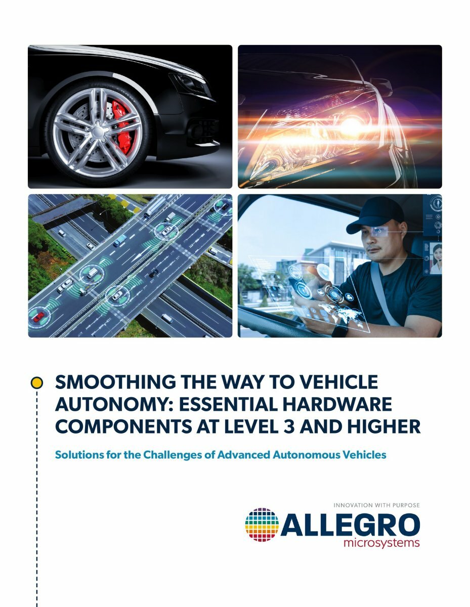 Smoothing The Way To Vehicle Autonomy Essential Hardware Components At